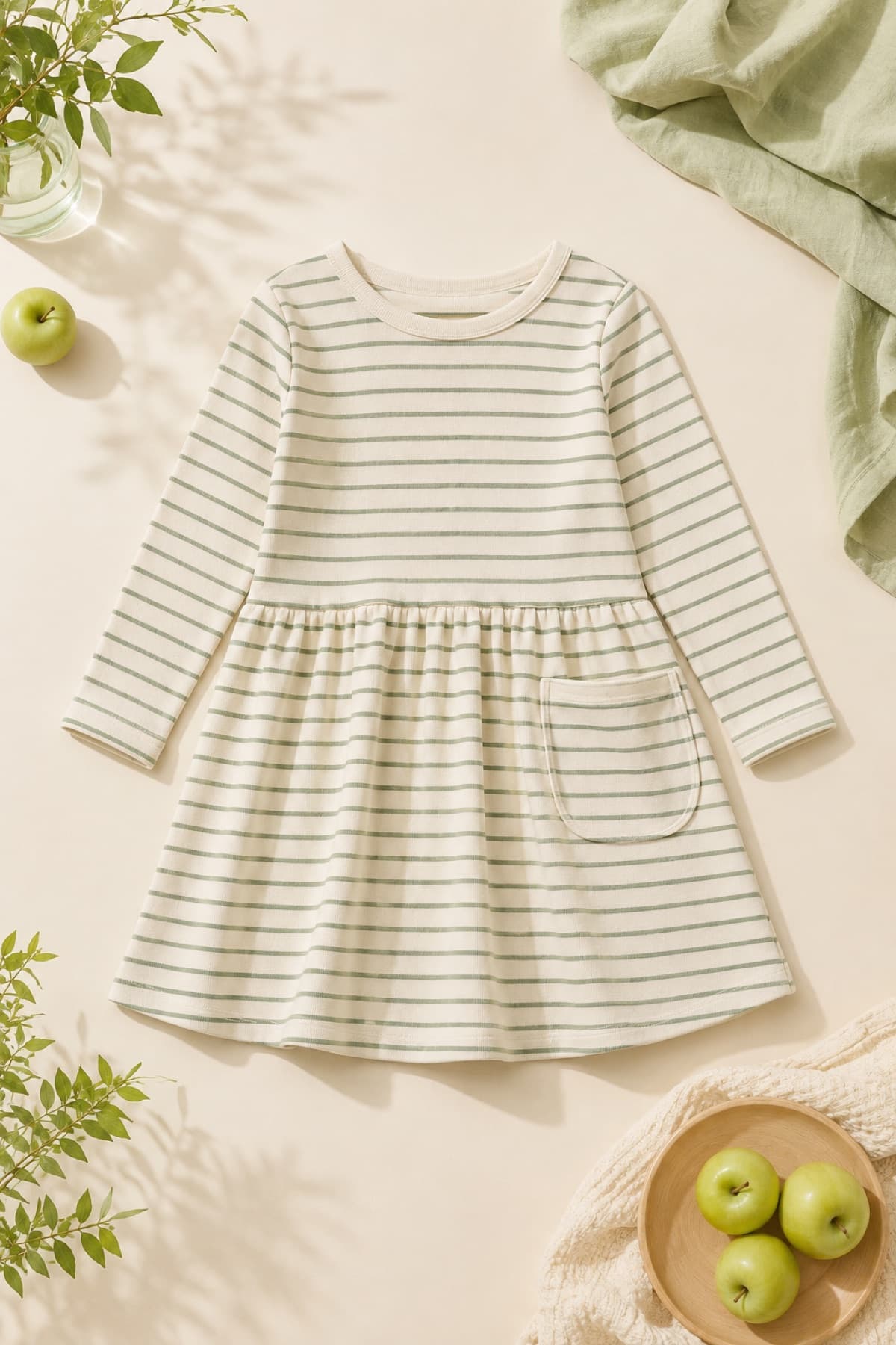 Kids Dress Jersey laid flat