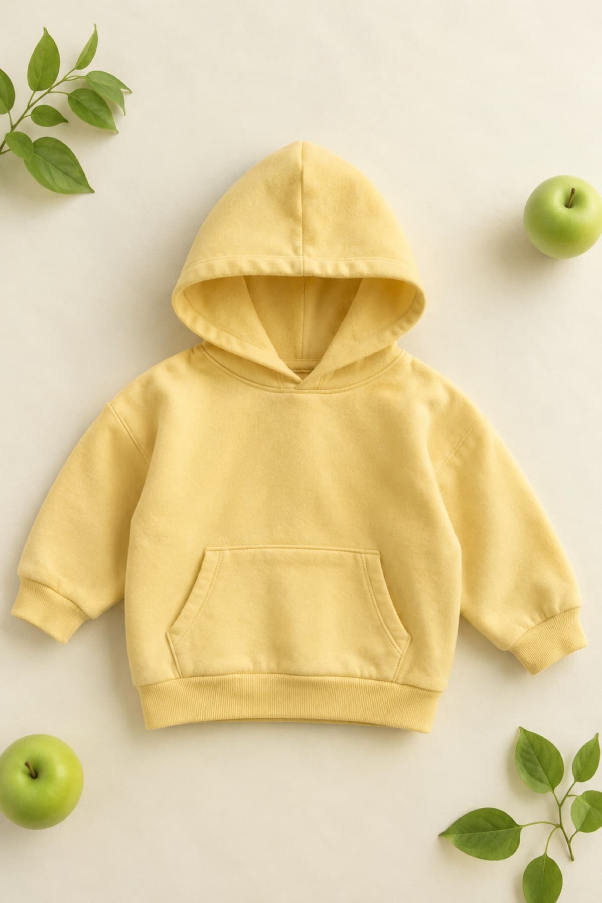Toddler Hoodie laid flat