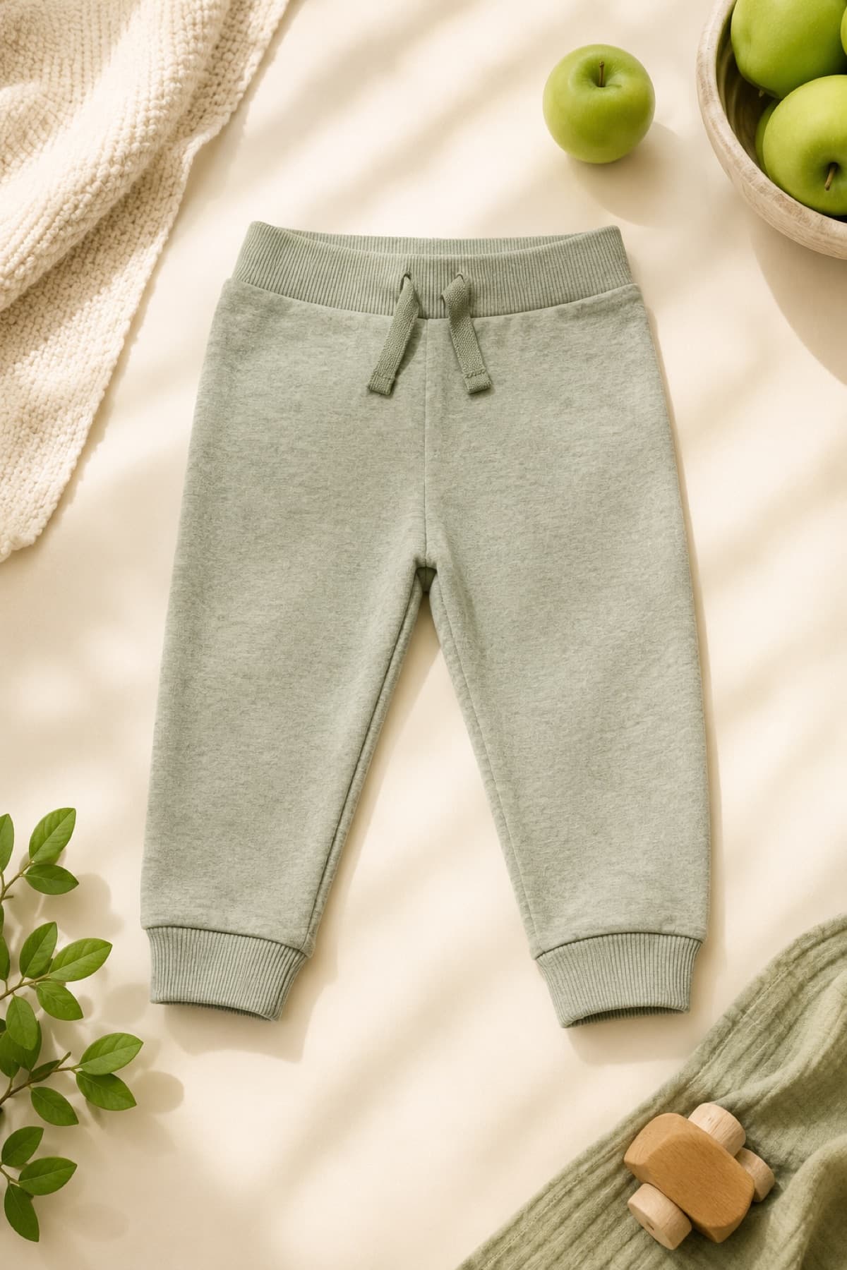 Toddler Sweatpant laid flat